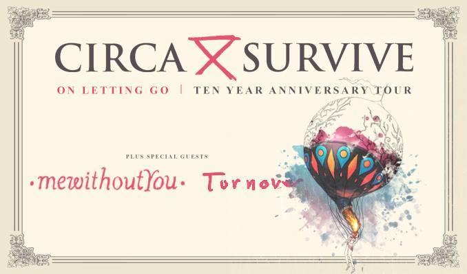 Circa Survive On Letting Go 10 Year Tour