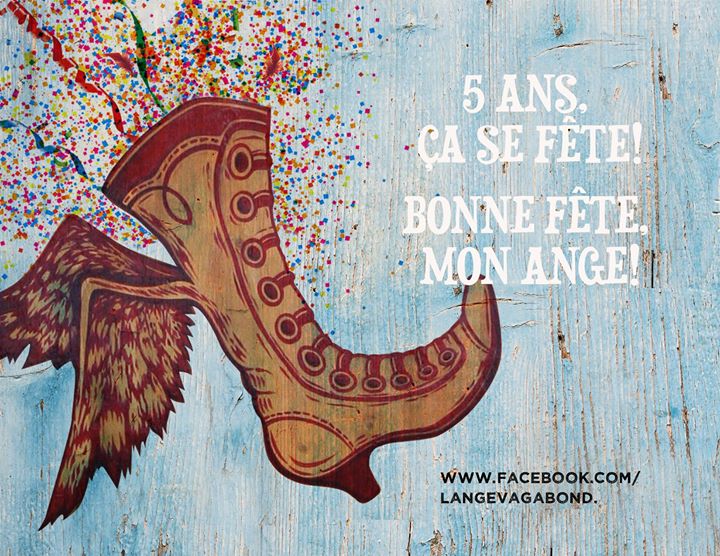 Célébration du 5ième anniversaire de l'Ange Vagabond