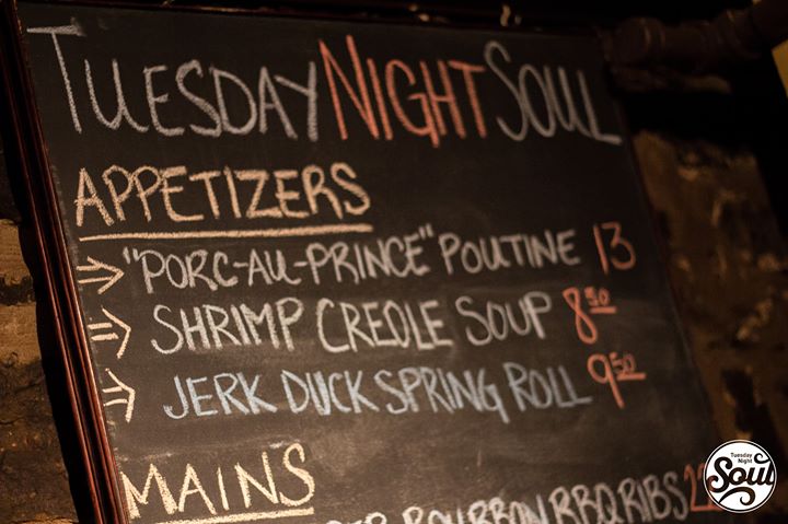 Cocktails, Soul Food and RnB every Tuesday