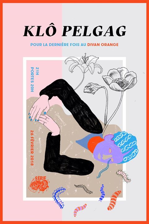 Complet-Série Last-Call Divan Orange // Klô Pelgag