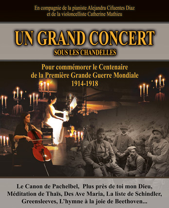 Concert commémorant le centenaire d ela fin de la Première Grande Guerre mondiale !