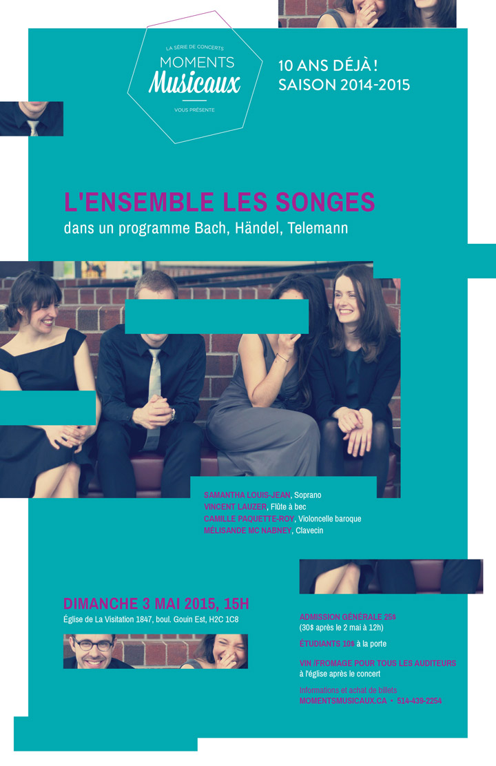 Concert de l'ensemble LES SONGES
