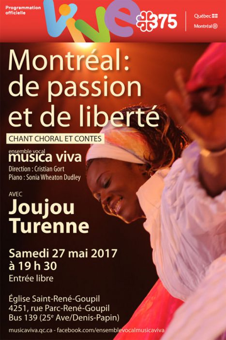 Concert Montréal : de passion et de liberté