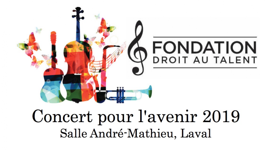 Concert pour l'Avenir 2019: Élèves du programme arts-études musique des 5 écoles de la Commission scolaire de Laval, Christopher Hall - Animateur + invité(s)
