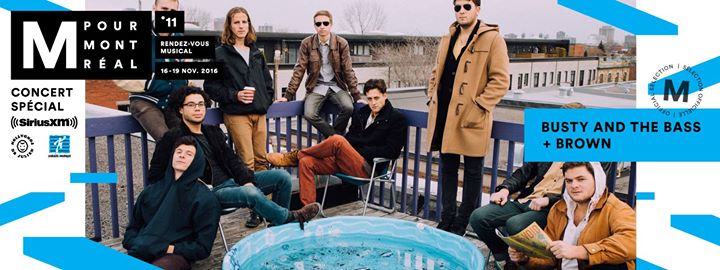 Concert spécial SiriusXM avec Busty and the Bass et Brown