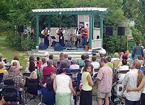 Concerti sous la pergola