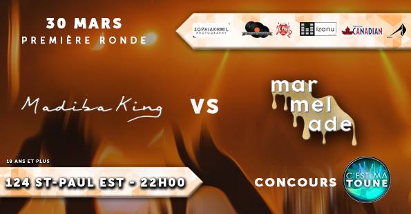 Concours CMT - Marmelade + Madiba King