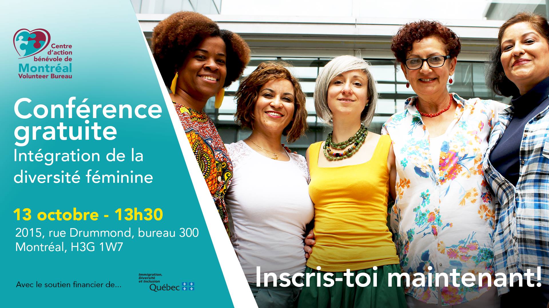 Conférence gratuite - Intégration de la diversité féminine