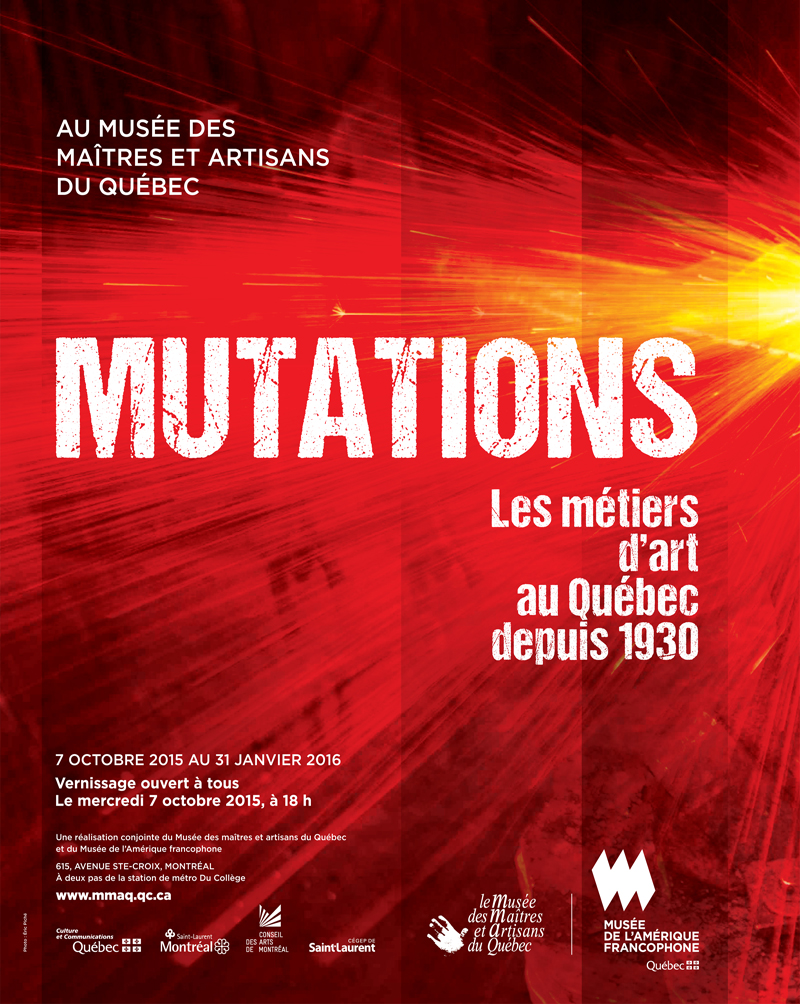 Conférence sur l'exposition 'Mutations : les métiers d'art au Québec depuis 1930'