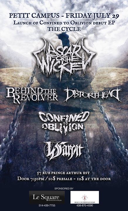 Confined to Oblivion EP Launch