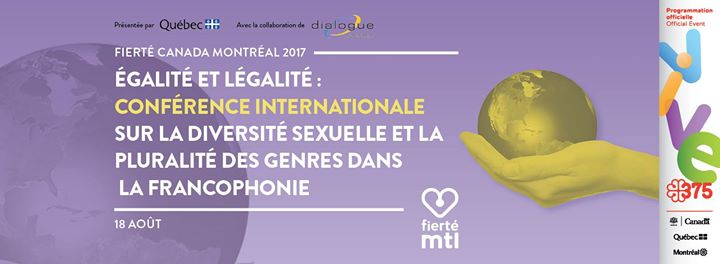 Conférence Égalité et légalité LGBTQ dans la francophonie
