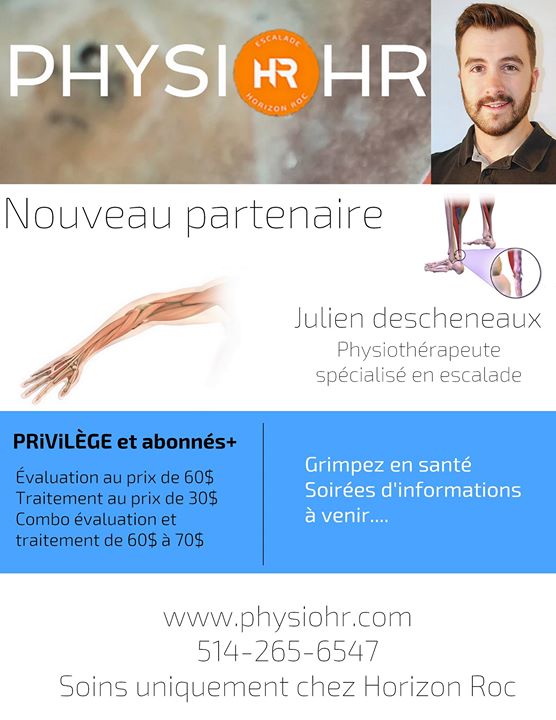 Conférence - Grimpez en prenant soin de vous