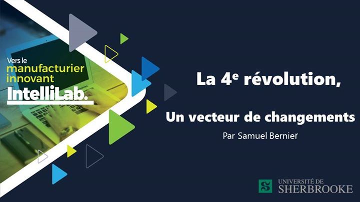 Conférence - La 4e révolution, un vecteur de changement
