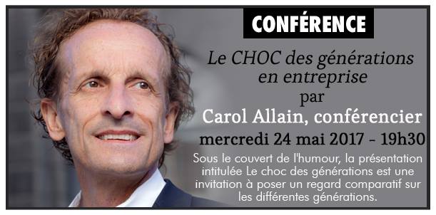 Conférence - Le CHOC des générations en entreprise