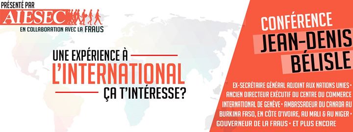 Conférence - opportunités à l'international