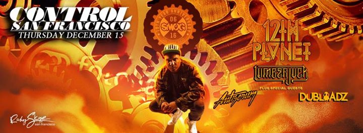 Control SF Presents: 12th Planet, Lumberjvck, & Antiserum(18+)