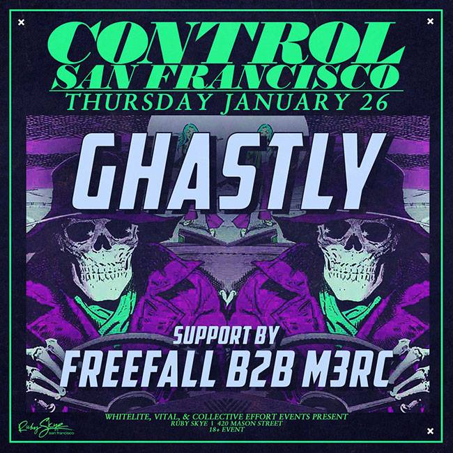 Control SF Presents: Ghastly (18+)