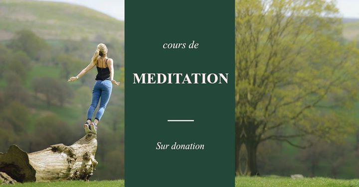 Cours de méditation - sur donation