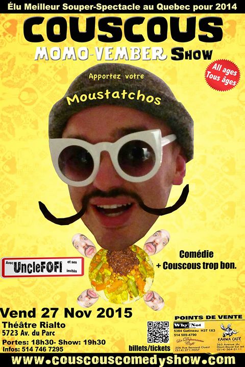 Couscous MOMO-VEMBER Show
