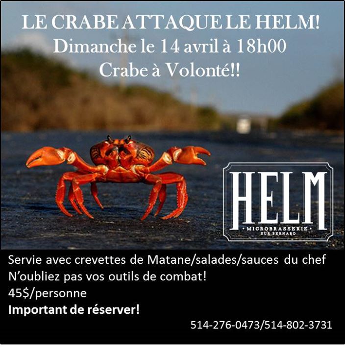 Crabe à volonté