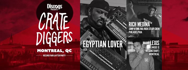 Crate Diggers Montreal: {FREE} Record Fair and After Party (18+)