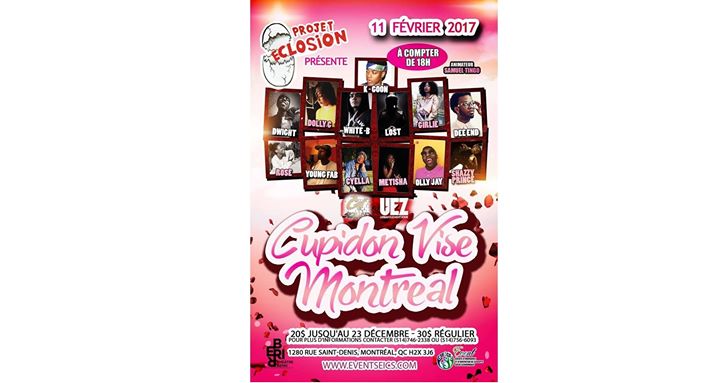 Cupidon Vise Montréal