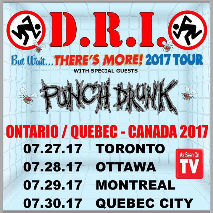 D.R.I - Punch Drunk - Montreal, Foufounes Electriques