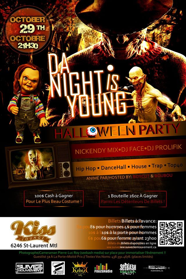 DA NIGHT IS YOUNG // HALLOWEEN PARTY