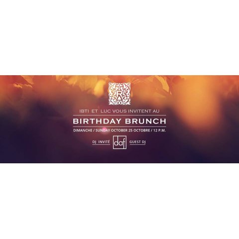 DAF - Monthly Brunch @ Richmond by DAF