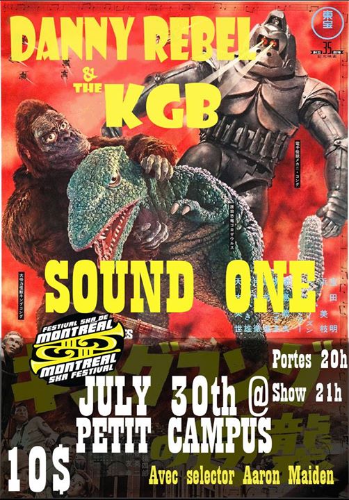 Danny Rebel & the Kgb + Sound One