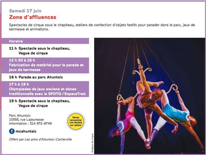 Danses câllées en plein avec Espacetrad