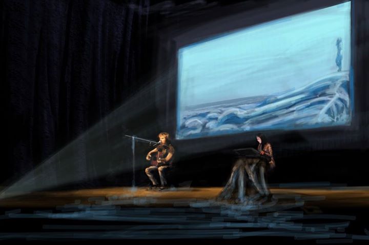 Daran en spectacle à l'Ange Vagabond