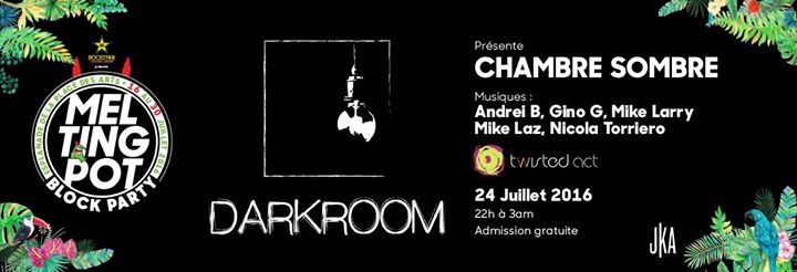 Darkroom X Chambre sombre Block Party