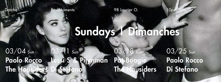 Datcha Sundays with RAWMoments