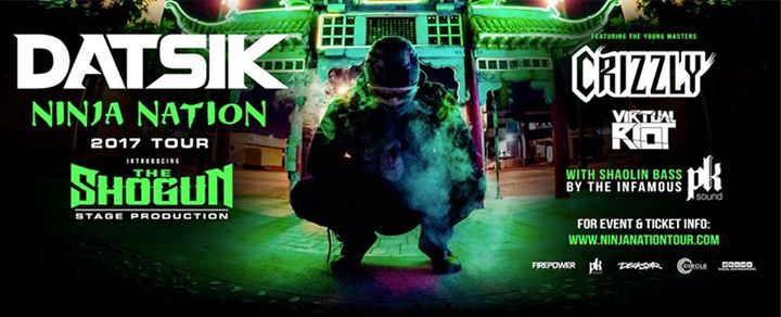 Datsik - Ninja Nation Tour 2017 - San Luis Obispo, CA