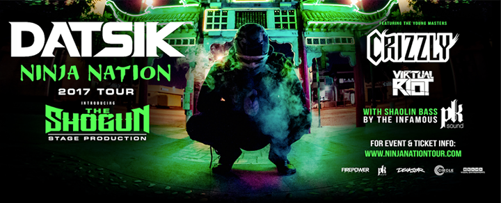 Datsik - Ninja Nation Tour 2017 - Sioux Falls, SD