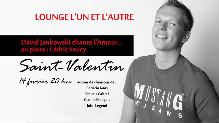 David vous chante l'amour pour la Saint-Valentin