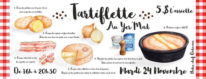 De la tartiflette au Yer'Mad !