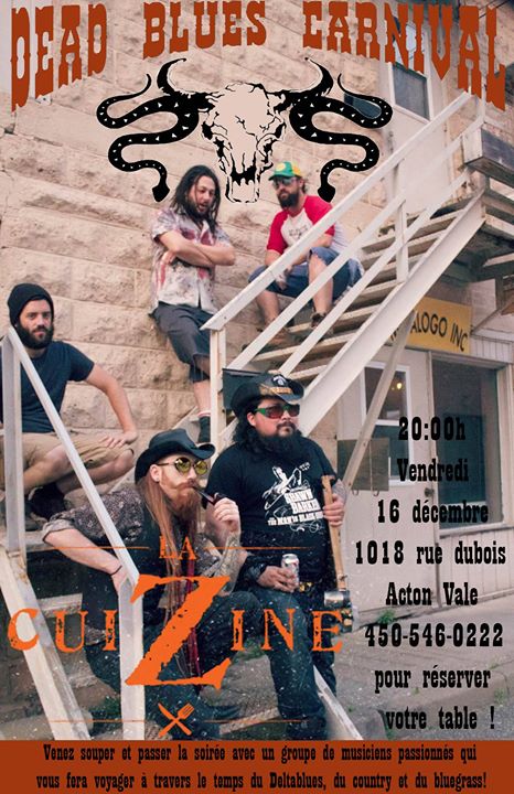 Dead Blues Carnival à Acton Vale