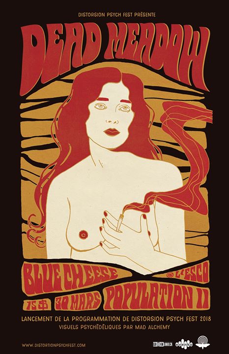 Dead Meadow + Invités (Dévoilement Distorsion Psych Fest 2018)