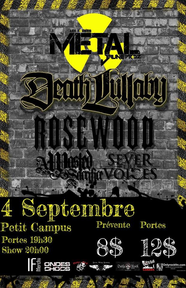 Death Lullaby & Rosewood & Invités