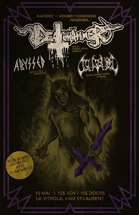 DEATHHAMMER / OCCULT BURIAL / ABYSSED