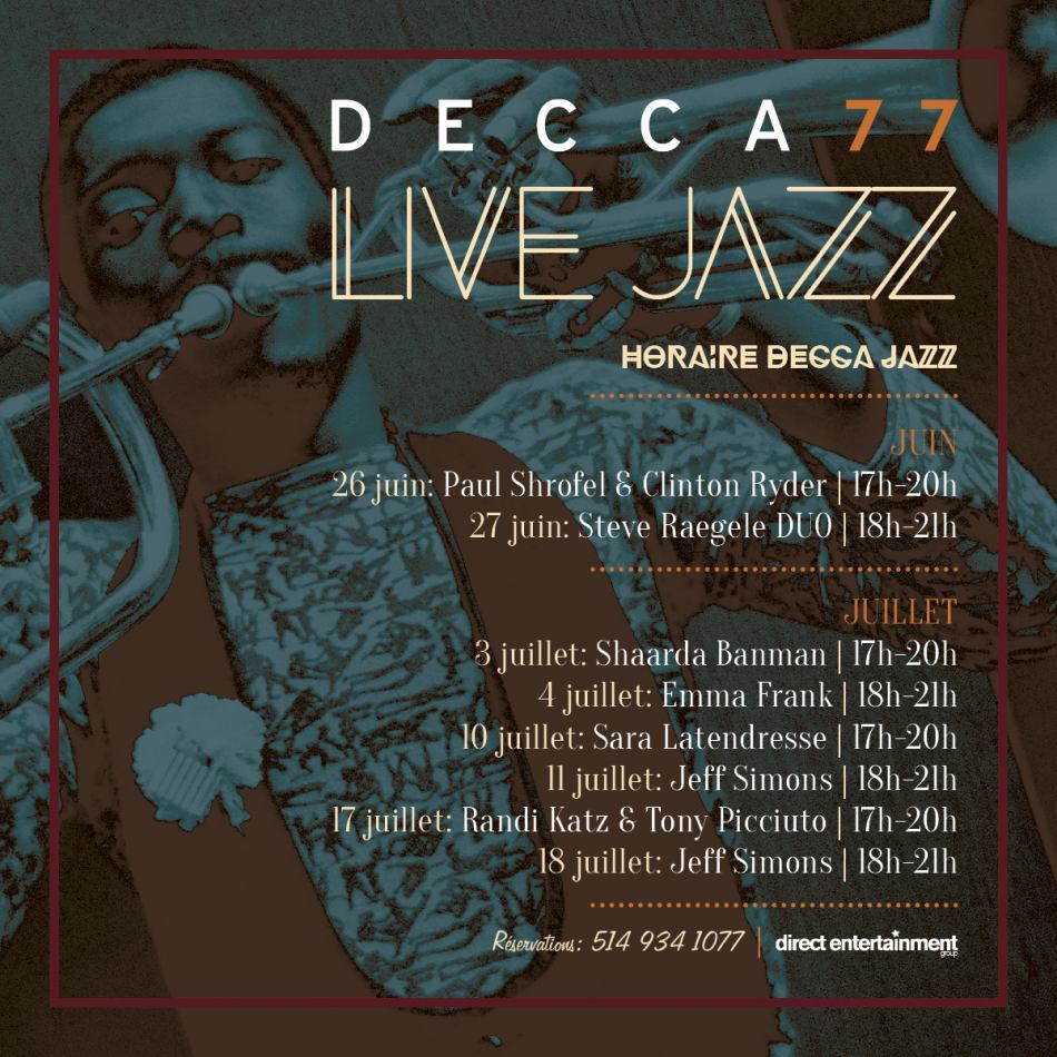Decca Jazz - LIVE JAZZ