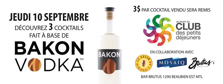 DÉCOUVRE LA BAKON VODKA