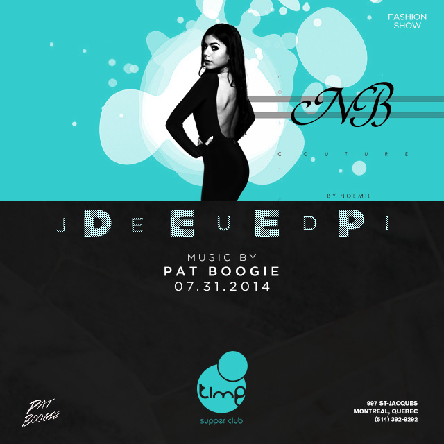 DEEP JEUDI @ TIME SUPPER CLUB [FASHION SHOW BY NOEMIE B]