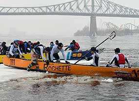 Défi Canot à glace Montréal