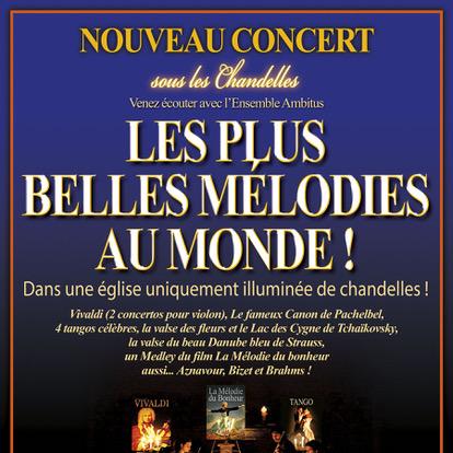 Des mélodies... sous les chandelles !