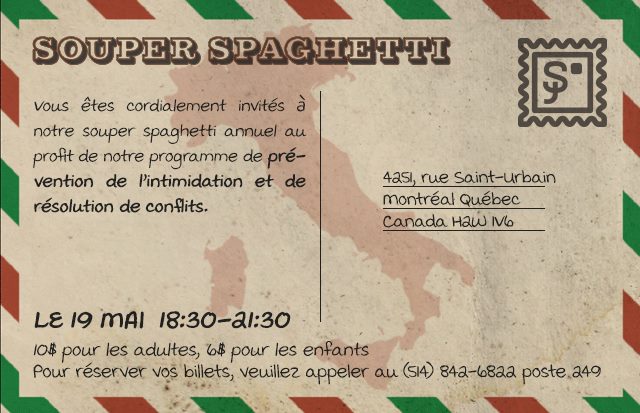 Des pâtes pour une bonne cause / Pasta for a purpose