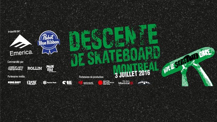 Descente de skateboard - Montréal