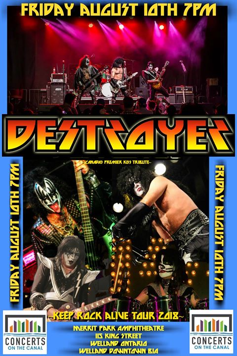 DESTROYER Canada @Concerts on the Canal 2018